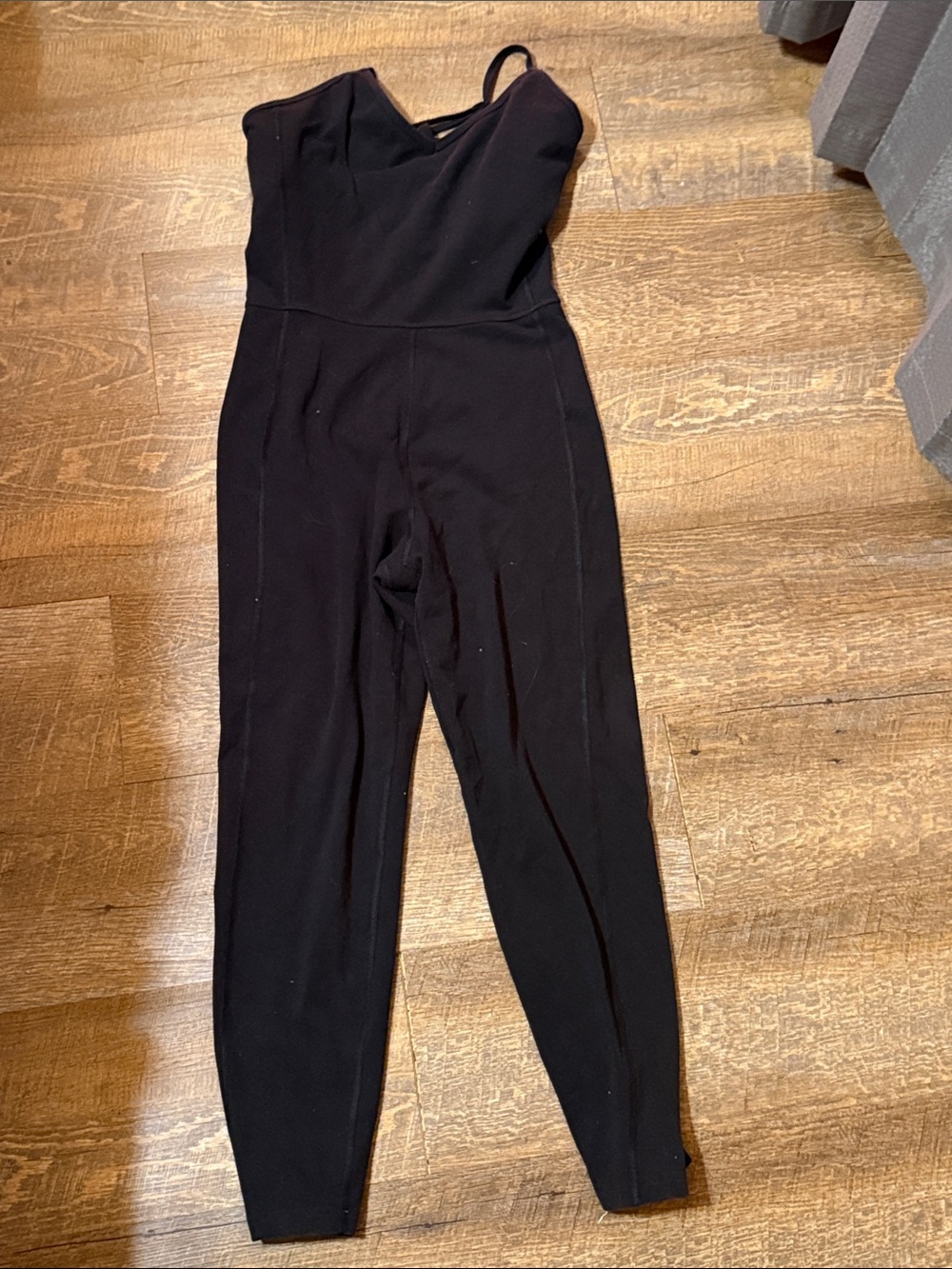 Old Navy Black Asymmetric-Strap Jumpsuit